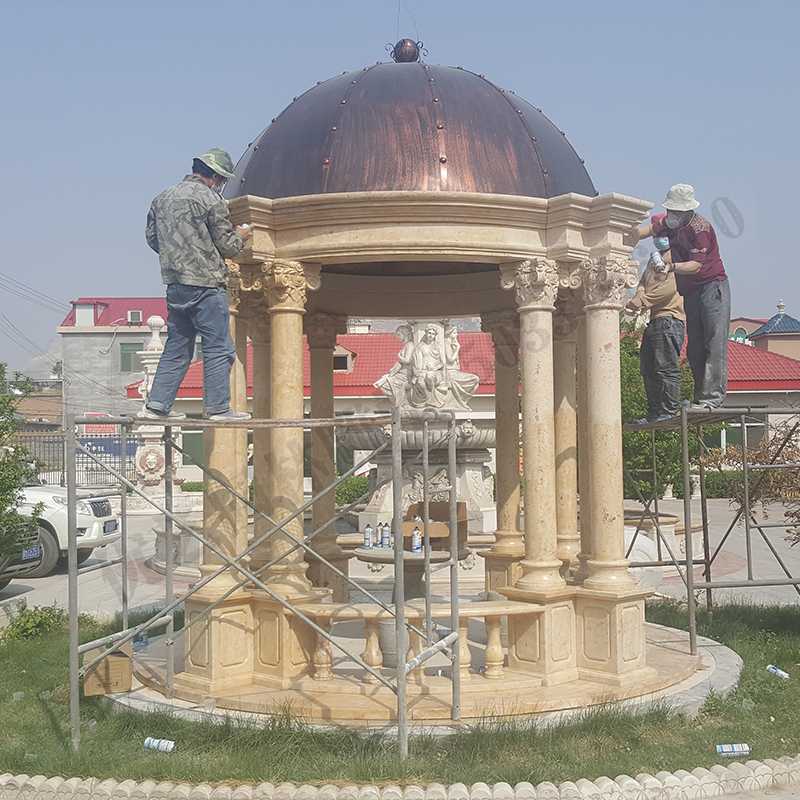 歐式景觀涼亭，歐式大理石涼亭，歐式柱子亭子