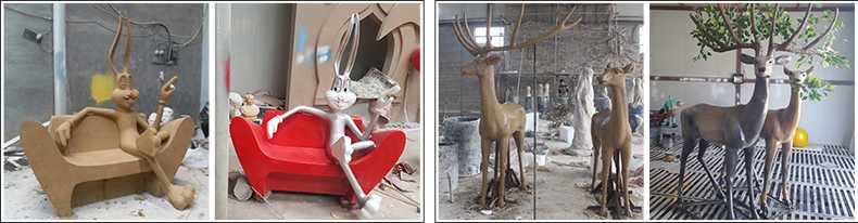 玻璃鋼雕塑制作流程，仿真景觀(guān)雕塑廠(chǎng)家