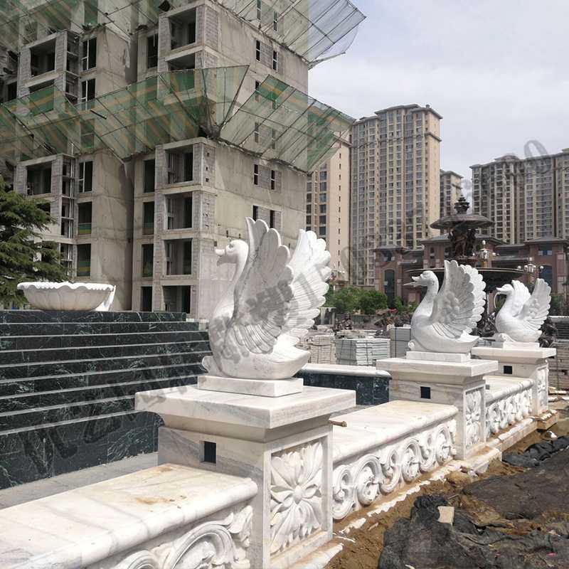 石雕噴泉，石雕天鵝噴泉，大理石天鵝噴泉2.jpg